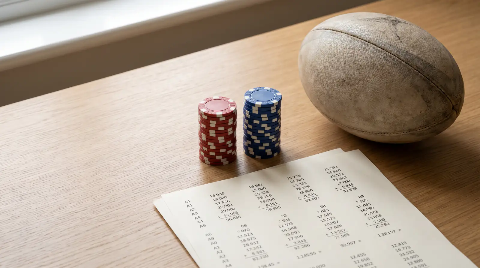 Asian handicap split stake mechanics applied to rugby world cup betting