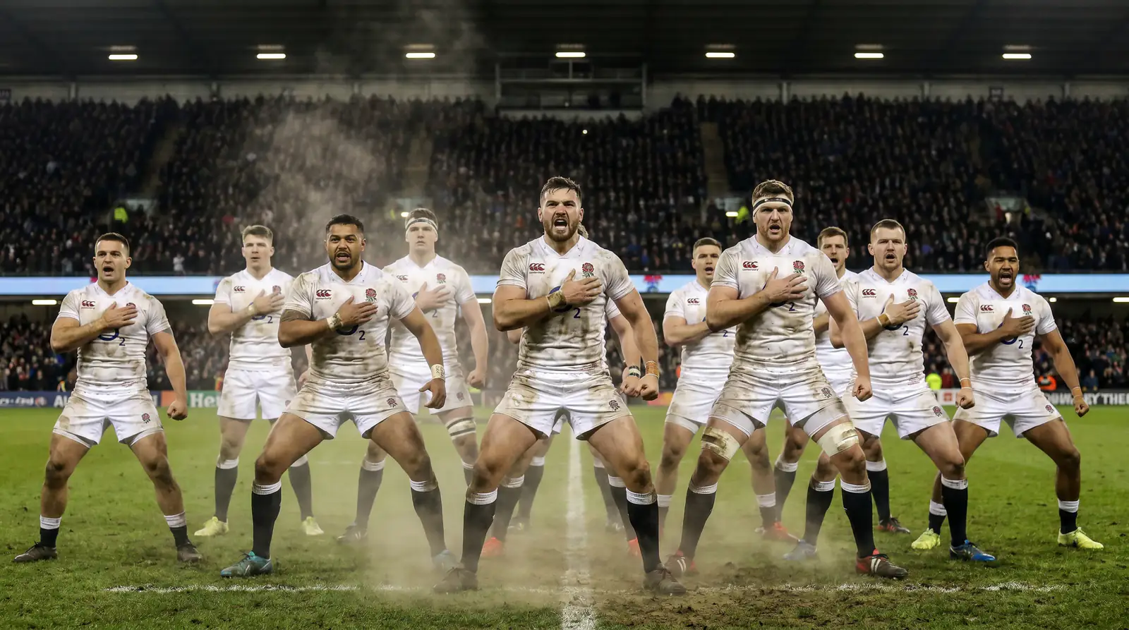 Fiji rugby squad competing at the World Cup quarter-final stage