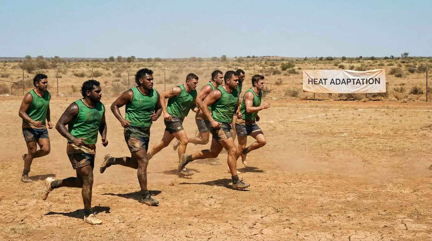 Irish rugby squad training in dry Australian conditions before RWC 2027