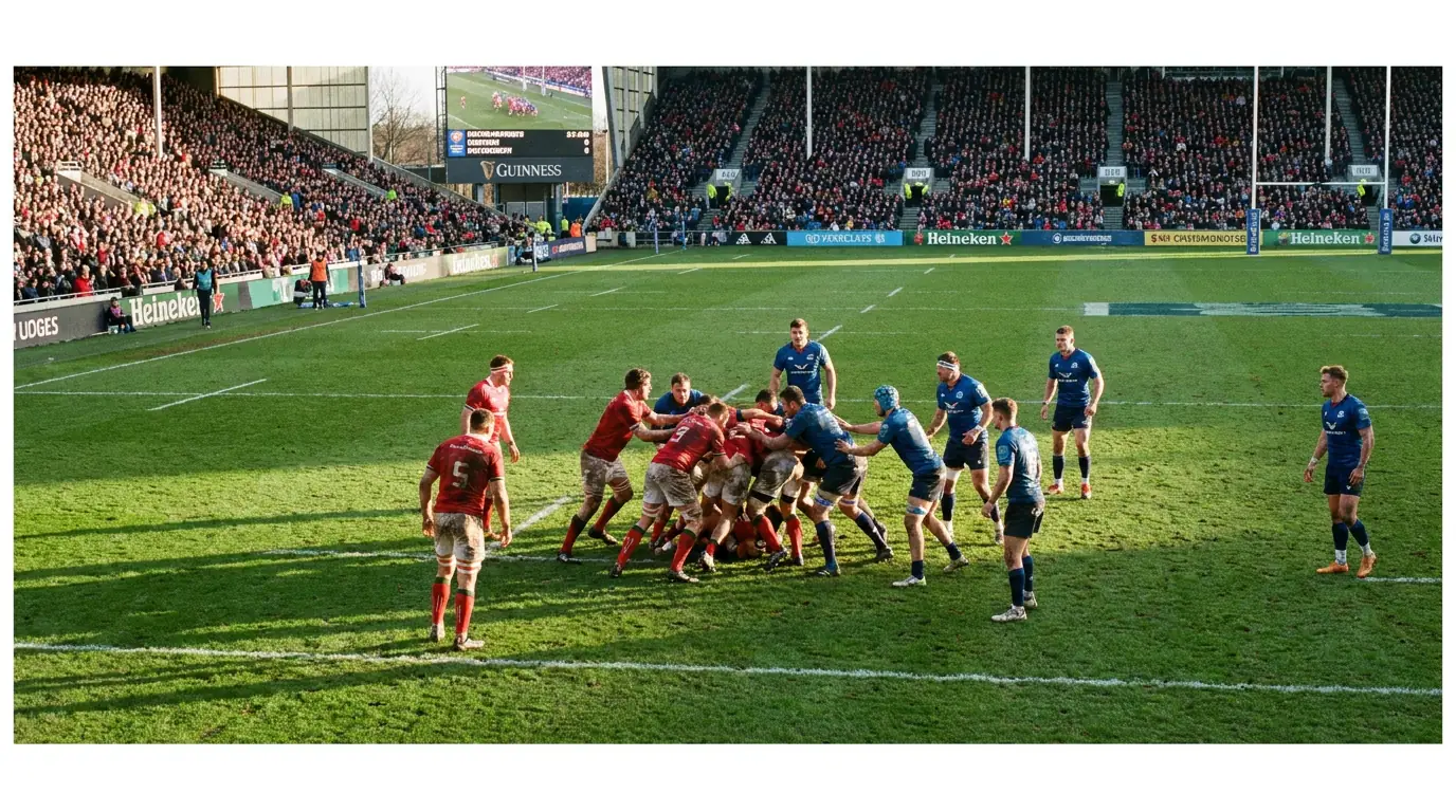 Variety of rugby spread markets including tries and bookings index