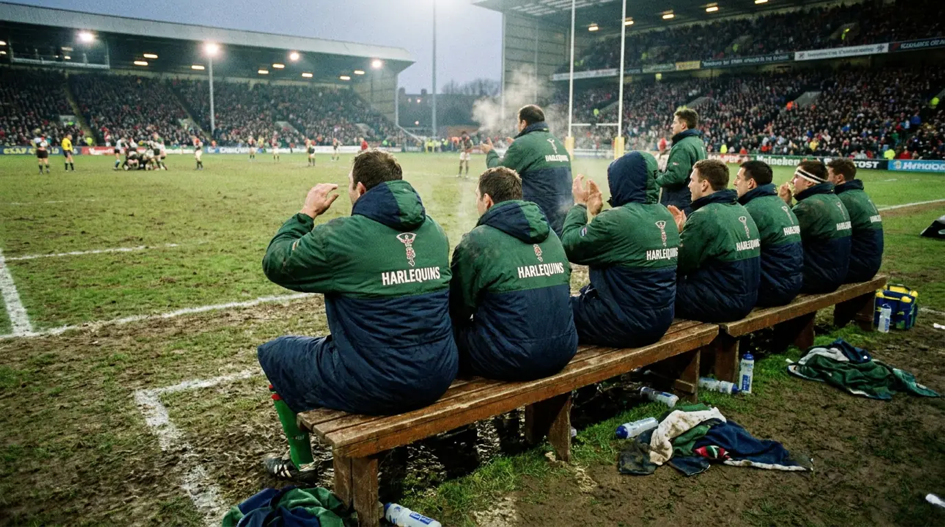 Rugby squad depth with replacement players ready on the World Cup bench