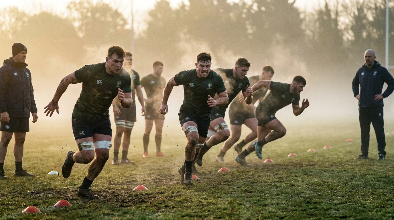 Rugby team preparing for peak tournament performance at World Cup 2027