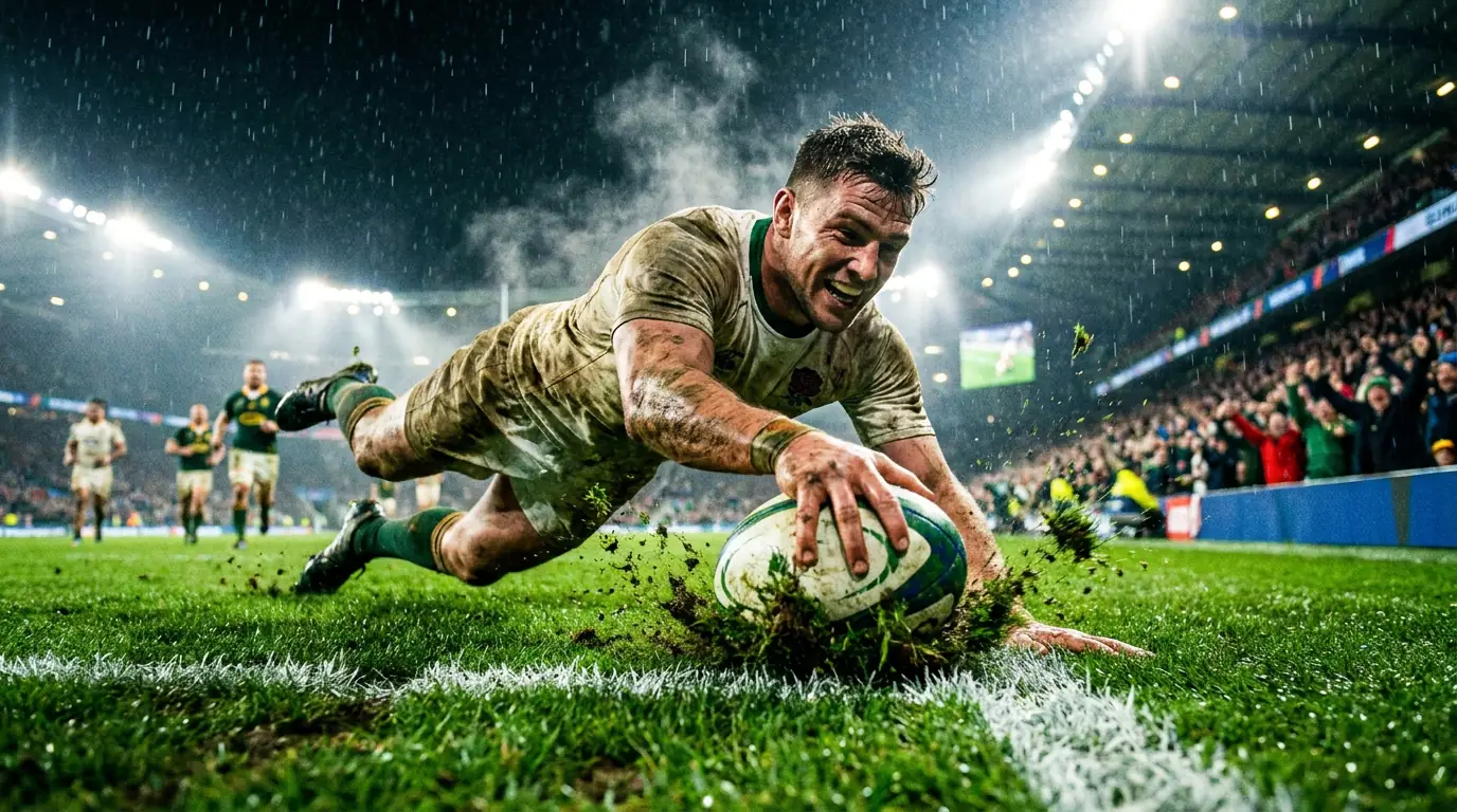 One-sided Rugby World Cup pool match producing a wide scoring margin